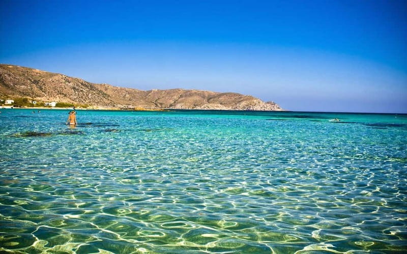 Elafonissi Beach :From Chania Semi Private Bus Tour - Marathokefala Cave and the first local taste