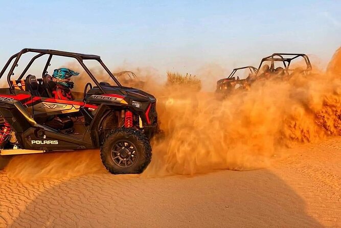 Evening Desert Safari Dubai with BBQ Dinner (Pick Up By Bus) - Belly Dancing, Tanura, and the Fire Show