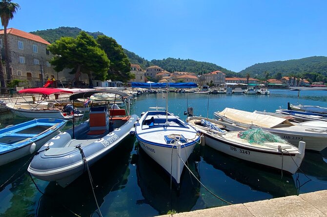 Explore Elaphiti Islands by Boat Tour: Hop-on-Hop-off Adventure - The boat is practical, not luxurious