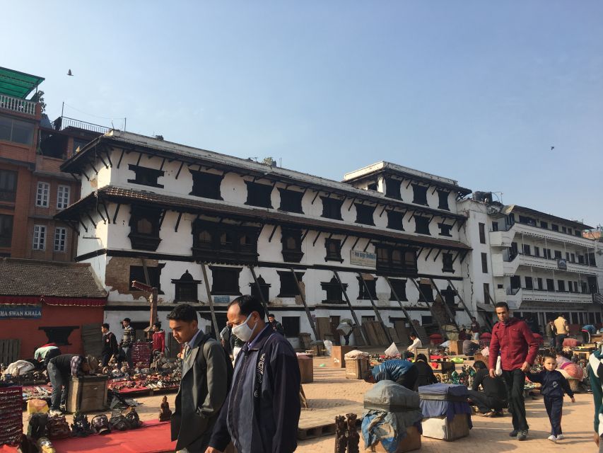 "Explore Kathmandu Rich Heritage: City Highlights Bus Tour" - Swayambhunath, the hilltop opening act