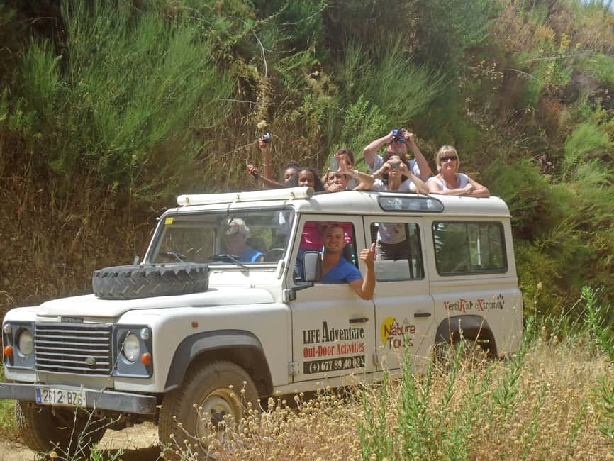 Explore the Nerja National Park nature in our open-top jeeps - Key points to know before you book