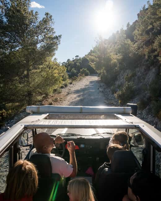 Explore the Nerja National Park nature in our open-top jeeps - The guide team and language support