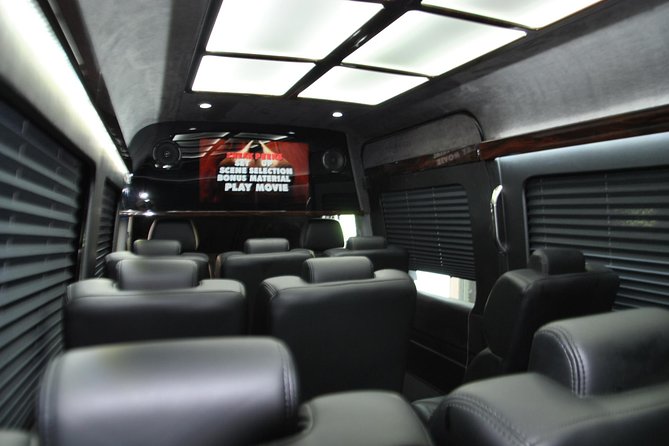 Fort Lauderdale Private Party bus - Inside the Mercedes Sprinter