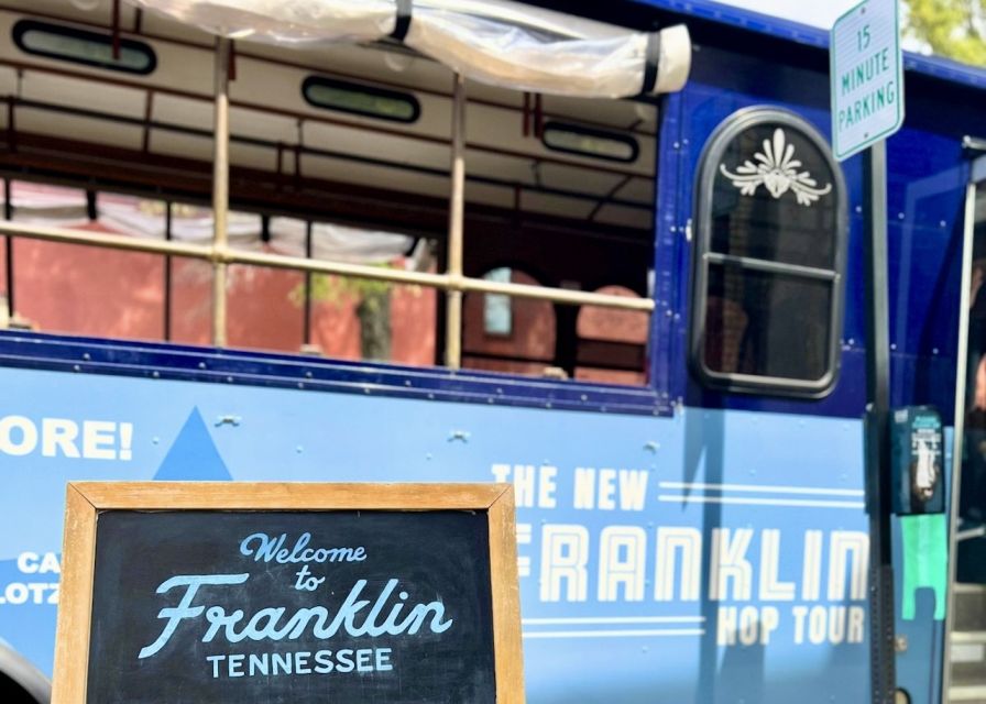 Franklin: Trolley Hop-On and Hop-Off Tour - Key points to know before you ride