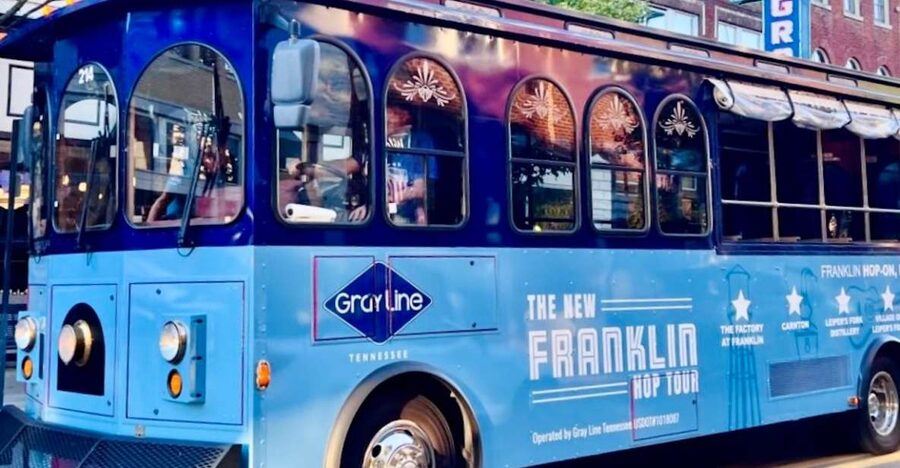 Franklin: Trolley Hop-On and Hop-Off Tour - How to use the hop-on freedom well