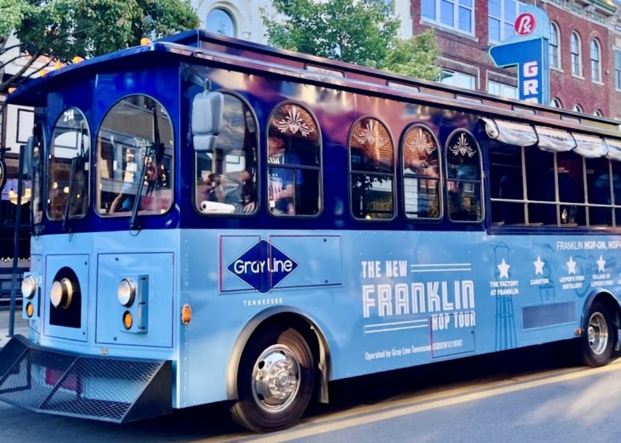 Franklin: Trolley Hop-On and Hop-Off Tour - Open sides, weather, and comfort
