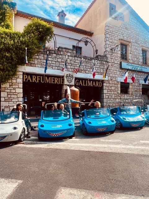 French Riviera Guided Tour by Exclusive Open Top Car - Èze and the Fragonard perfume stop
