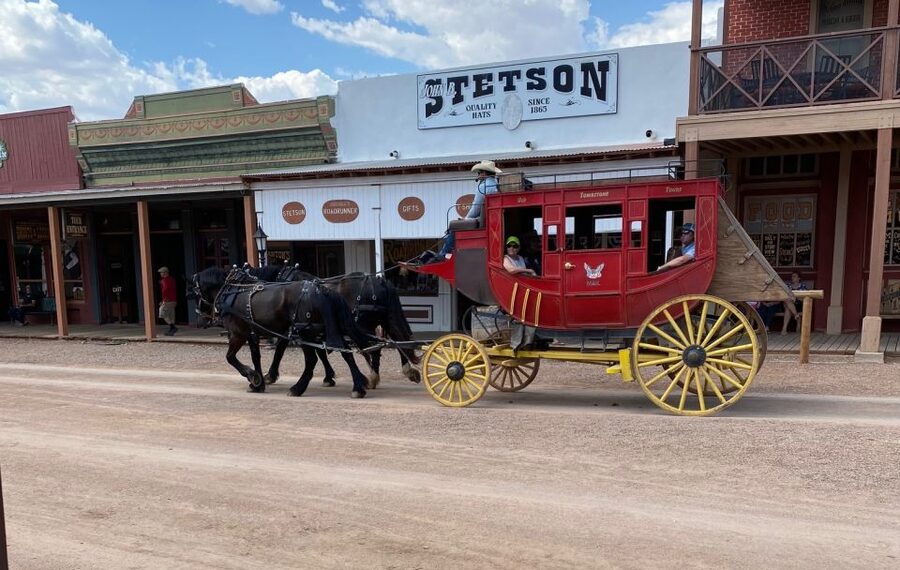 Friday: Tombstone & Bisbee; 9h Tour bus from Tucson - Bisbee and the Copper Queen Mine train