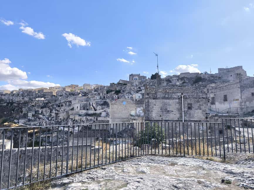 From Bari: Matera Day Trip with Guided Bus Tour - Meeting the bus in Bari