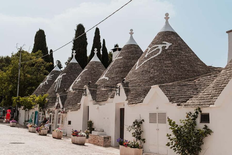 From BARI: Tour of Matera and Alberobello by private bus, visit 2 UNESCO sites - Meeting in Bari at Largo Eroi del Mare