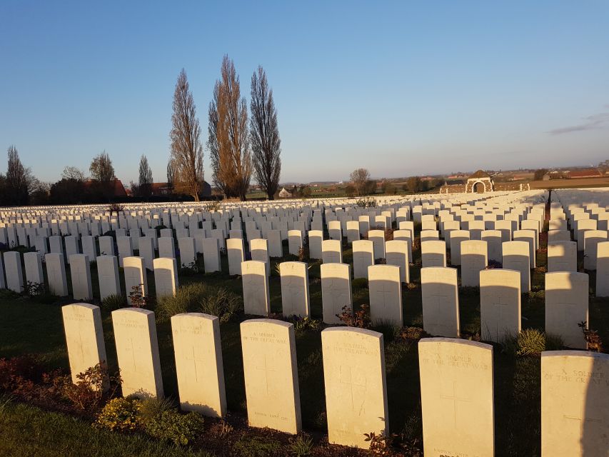 From Bruges: Great War Flanders Fields Minibus Tour w/ Lunch - From Bruges to Ypres by minibus