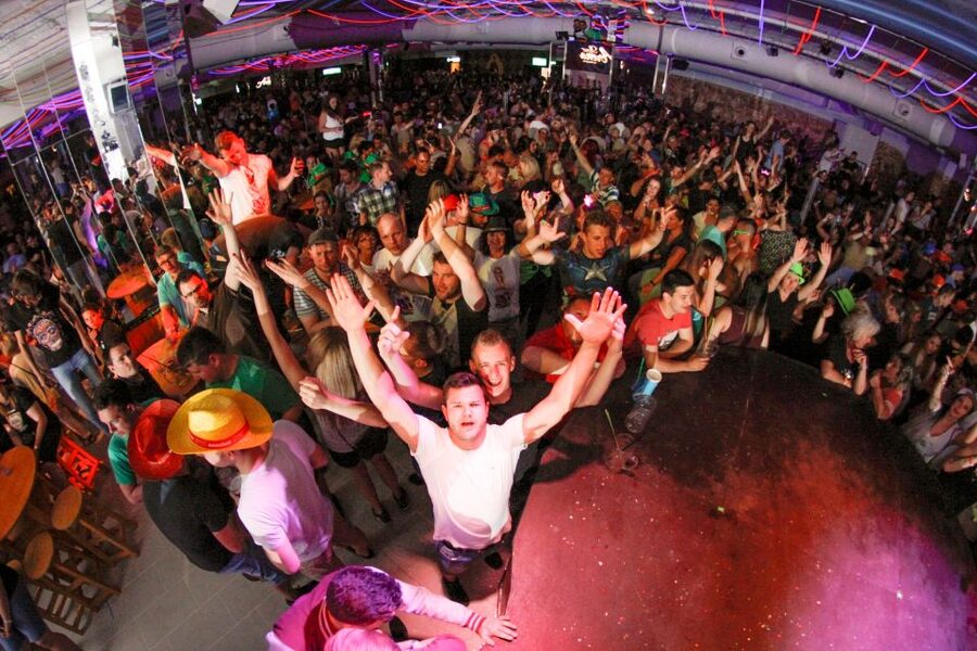 From Can Picafort: Ballermann Night Tour by Bus - Megapark, Bierstrasse, and the main party stops