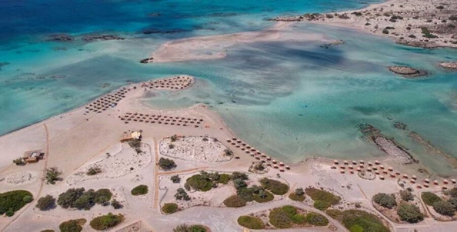 From Chania: Elafonisi Island Day Tour by Bus - Walking across the lagoon to the protected island