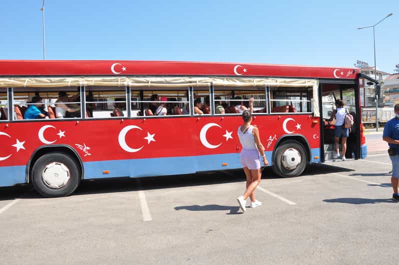 From City of Side: Cabrio Bus Safari & Boat Tour with Lunch - The Mosque and Unplanned Stops