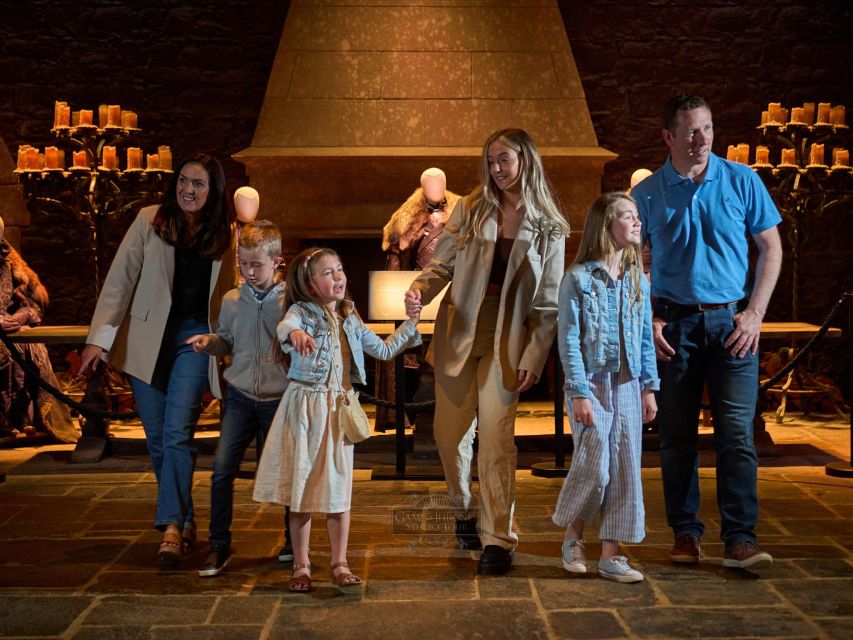From Dublin: Game of Thrones Studio Tour with Coach Transfer - Entering the Great Hall of Winterfell