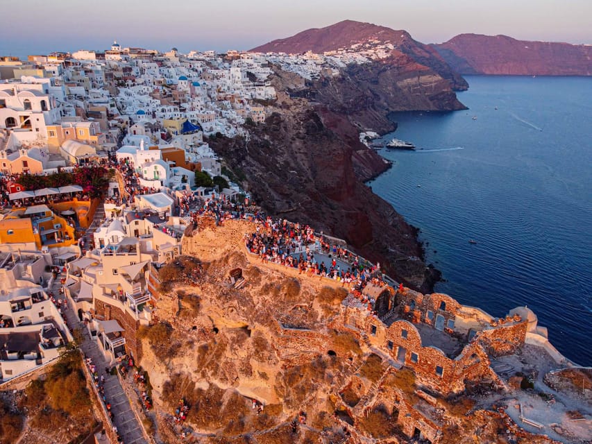 From Fira: Santorini Highlights Minibus Tour with Oia Sunset - Key points to know before booking