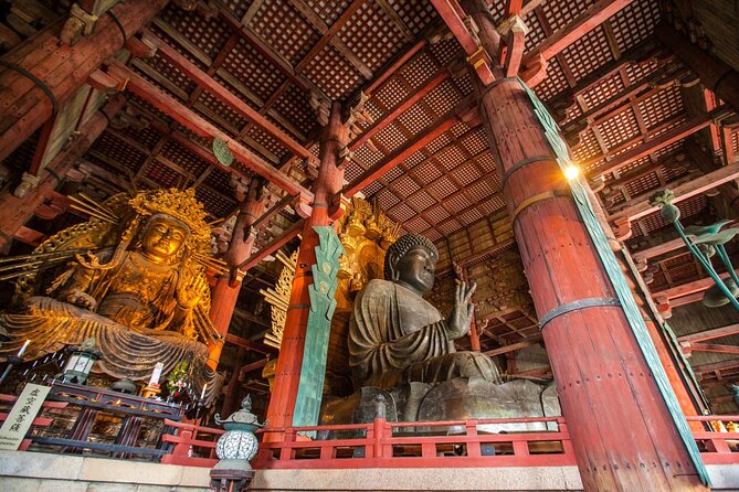 From Kyoto: Nara History Guided Half Day Bus Tour with Lunch - Kasuga Taisha and its lantern-lined approach