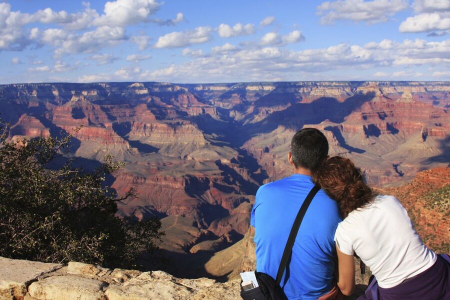 From Las Vegas: Grand Canyon National Park Day Tour by Bus - IMAX or helicopter: two very different add-ons