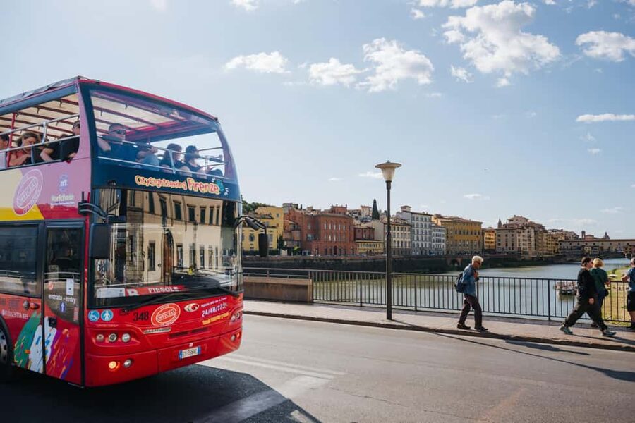 From Livorno: Florence Hop-On Hop-Off Shore Excursion - The app and host add useful support
