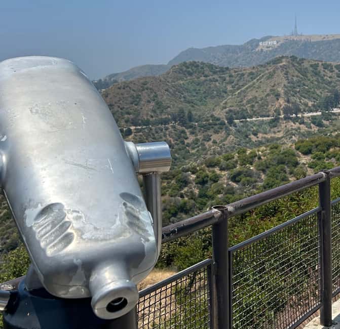 From Los Angeles: Griffith Observatory Open-top Sunset Tour - Reaching Griffith Observatory at sunset