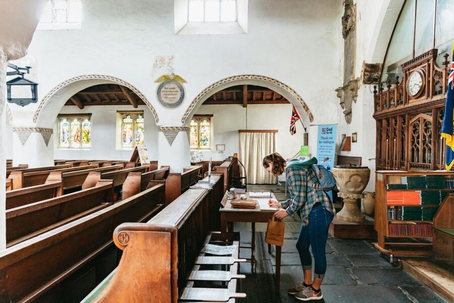 From Manchester: Lake District Bus Tour & Windermere Cruise - Hawkshead and its cobbled lanes