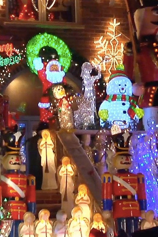 From Manhattan: Dyker Heights Lights & Skyline Tour - Brooklyn Bridge Park and the Manhattan skyline