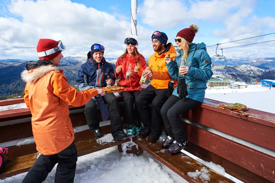 From Melbourne: Day Trip to Mt Buller by Premium Tour Coach - Arriving at Village Square around 10am
