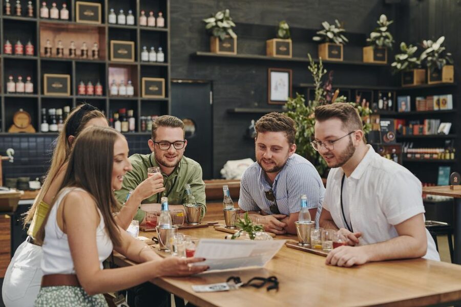 From Melbourne: Mornington Peninsula Hop-On-Hop-Off Bus - Beer, gin, and spirits at The Habitat Dromana