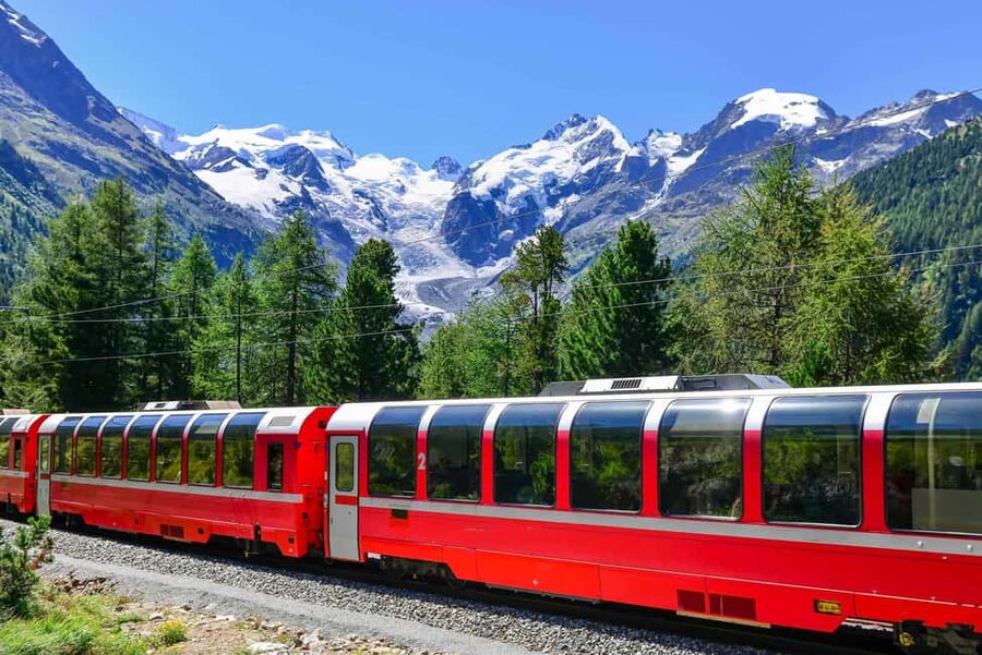 From Milan: Bernina Express Train and St. Moritz Tour by Bus - The early coach ride from Milan
