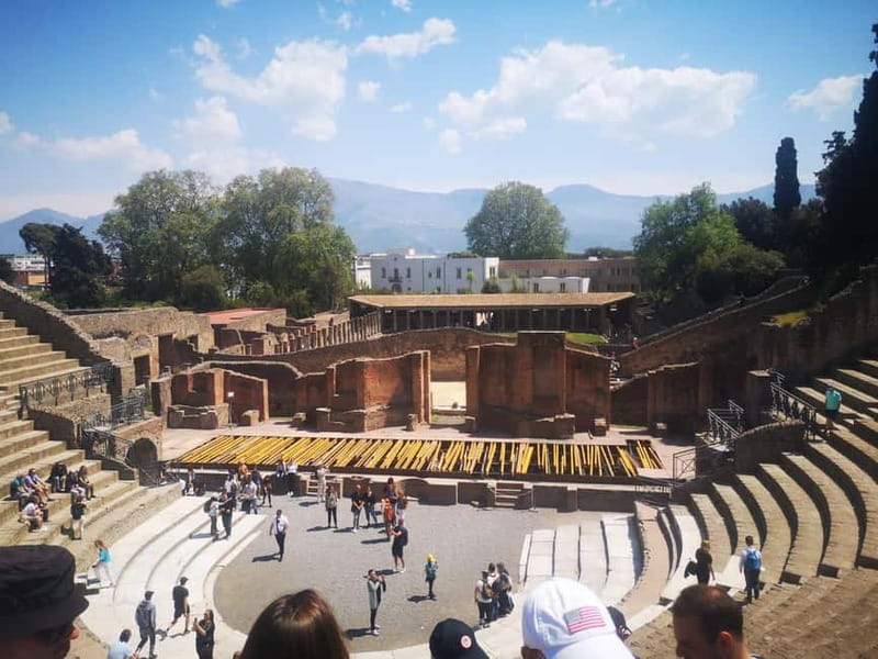 From Naples: Pompeii and Vesuvius by Bus - Three hours among the streets of Pompeii