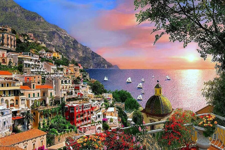 From Naples: Sorrento, Positano and Amalfi Day Trip by Bus - Starting in Naples before the coast road