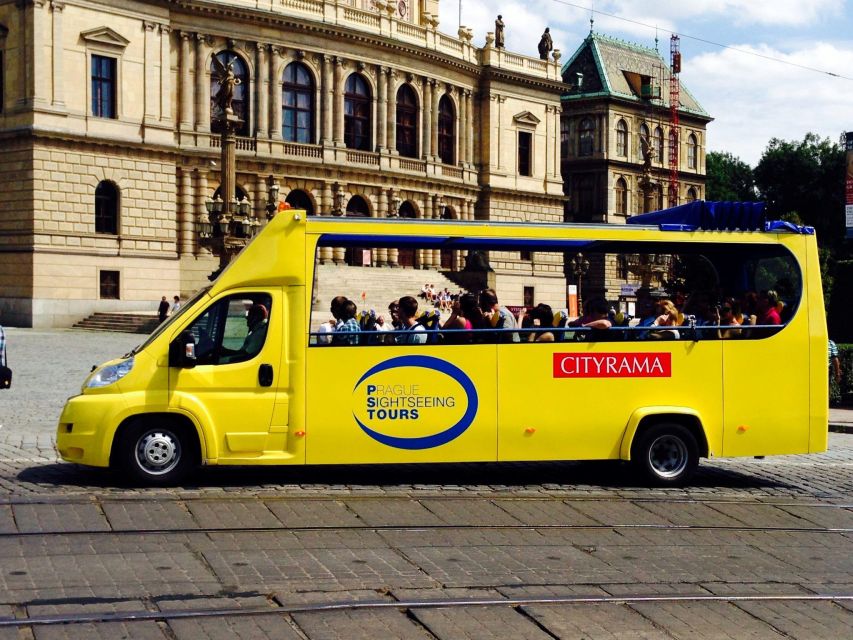 From Old Town: 2-Hour Prague Bus Tour with Top Sights - Following Prague’s monuments from a bus seat