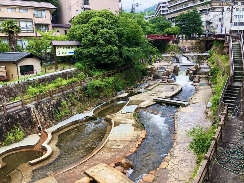 From Osaka: Himeji Castle, Arima Onsen & Mt. Rokko Day Tour - Arima Onsen, snacks, and a traditional hot-spring town