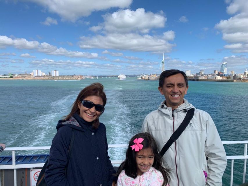 From Portsmouth: Isle of Wight Day Tour by Bus and Ferry - Meeting in Portsmouth and boarding the ferry