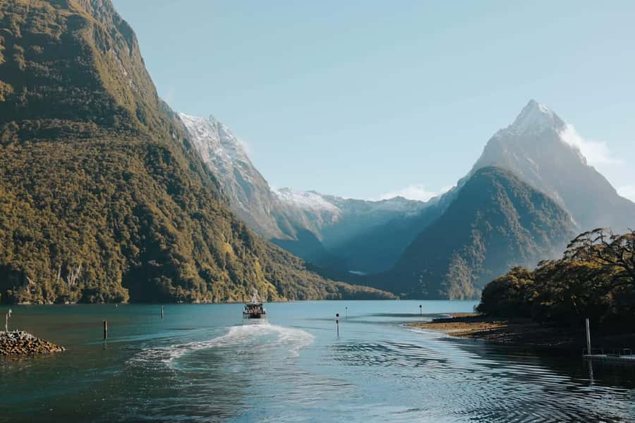 From Queenstown: Milford Sound Coach, Cruise, Scenic Flight - Mirror Lakes, Monkey Creek and the roadside stops