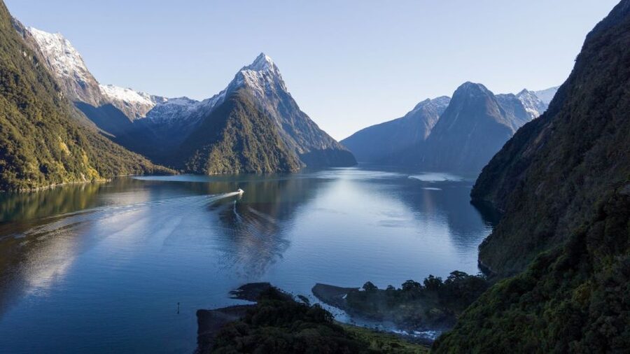 From Queenstown: Milford Sound Cruise and Coach Day Tour - Eglinton Valley, Mirror Lakes, and Monkey Creek