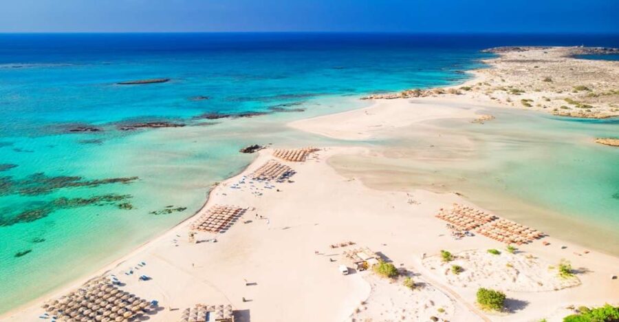 From Rethymno & Chania: Elafonisi Island Day Tour by Bus - Four hours at Elafonisi Beach