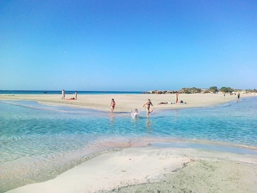 From Rethymno & Chania: Elafonisi Island Day Tour by Bus - Food stops and the return journey