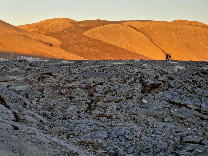 From Reykjavik: Volcanic Peninsula & Grindavik Minibus Tour - Nátthagi and the view toward Fagradalsfjall