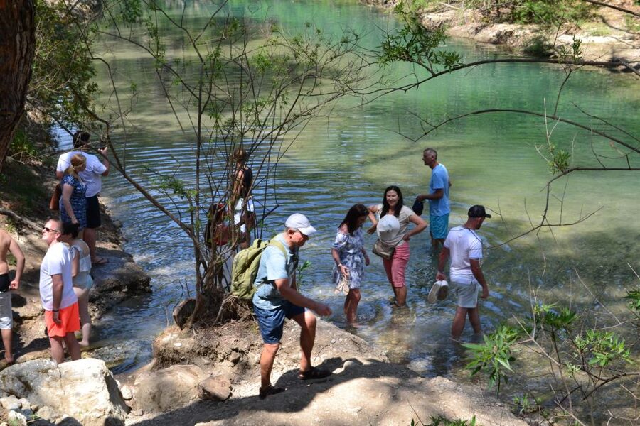 From Rhodes: Lindos and 7 Springs Valley Bus Tour - What to bring and what to skip