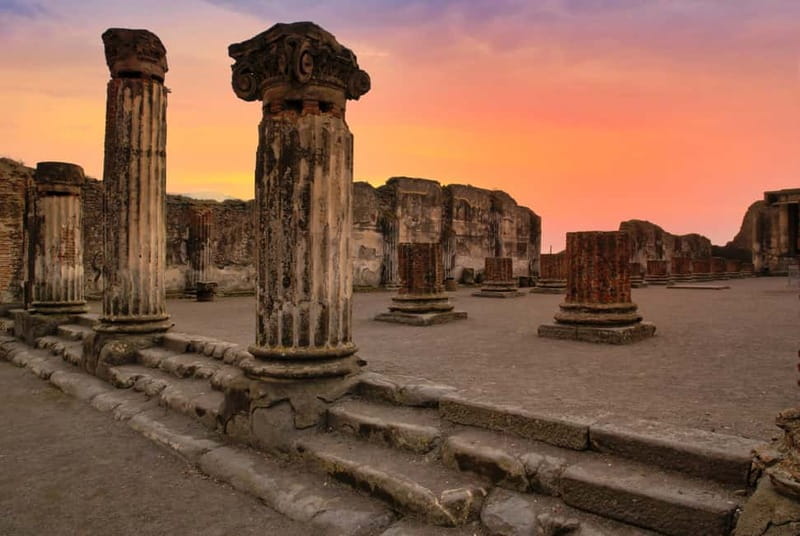 From Rome: Pompei & Sorrento| Expert Guide and Exclusive Bus - Meeting at Piazza del Popolo