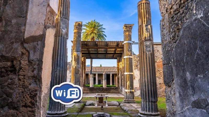 From Rome: Pompei & Sorrento| Expert Guide and Exclusive Bus - Entering Pompeii through its preserved streets