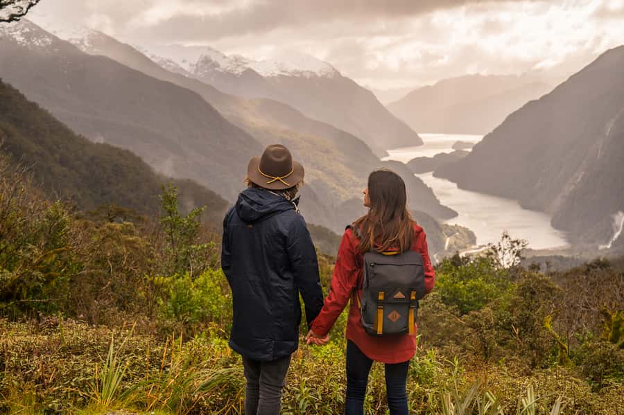 From Te Anau: Doubtful Sound Coach & Cruise - Lake Manapouri provides a peaceful opening