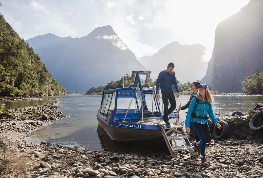 From Te Anau: Milford Sound Cruise & Track Walk by Coach - Two hours on Milford Sound
