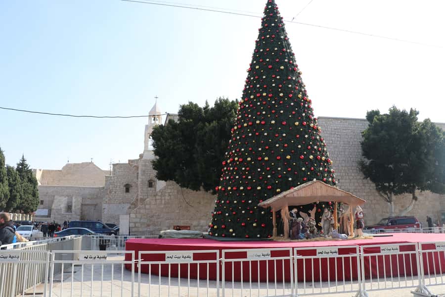 From Tel Aviv: Jericho, Jordan River, and Bethlehem Bus Tour - Milk Grotto Church and the Shepherds Field