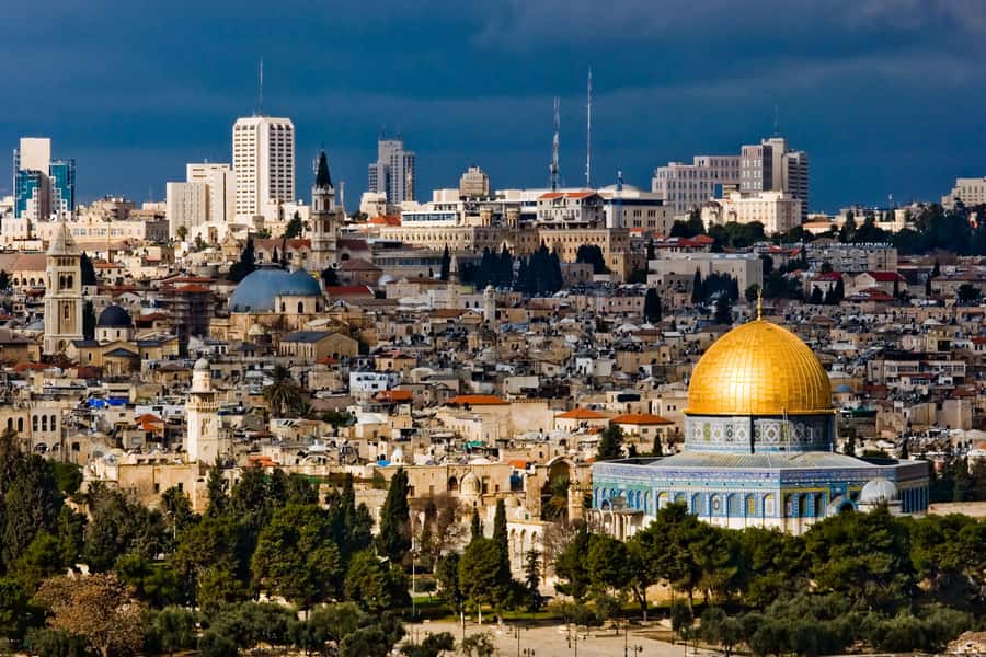 From Tel Aviv: Jerusalem Old & New City Bus Tour - From Tel Aviv to the Mount of Olives