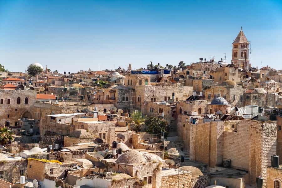 From Tel Aviv: Jerusalem Old & New City Bus Tour - Walking through Jerusalem’s Old City