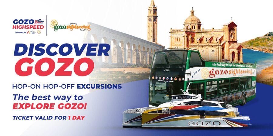 From Valetta: Catamaran Tour with Hop-On, Hop-Off Gozo Tour - Dwejra Bay and the western coast