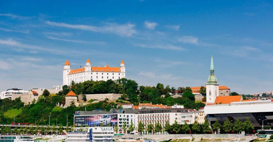 From Vienna: Guided Tour to Bratislava with Speed Boat Ride - Leaving Vienna by Modern Coach