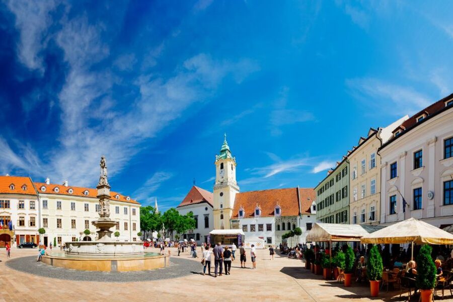 From Vienna: Guided Tour to Bratislava with Speed Boat Ride - Returning on the Twin City Liner